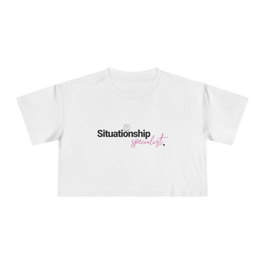 Situationship Crop Tee